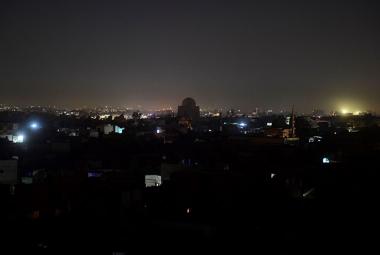 Отключение электричества в Пакистане