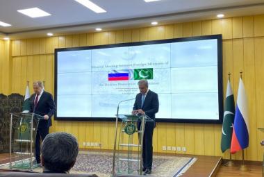 Главы МИД России и Пакистана